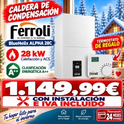 FERROLI BlueHelix ALPHA 28C Caldera de gas Condensación