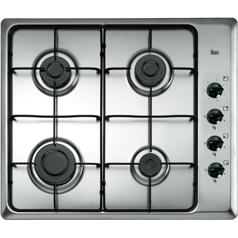 ENCIMERA INOX GAS TEKA  HLX 60 4G AL  con instalación incluida