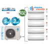 Aire acondicionado 2x1 MUNDO CLIMA MUPR-12+18-H9M